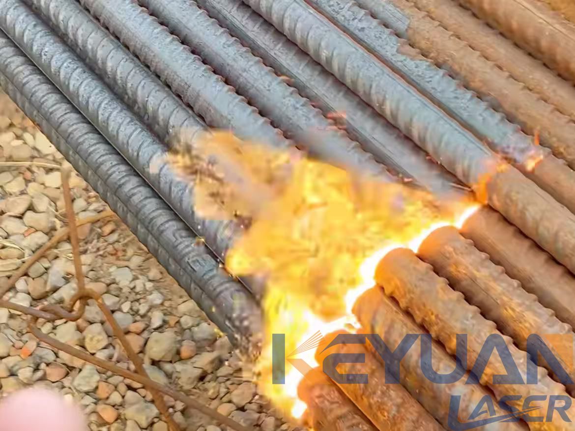 Principio de funcionamiento de la máquina de limpieza láser y principales escena