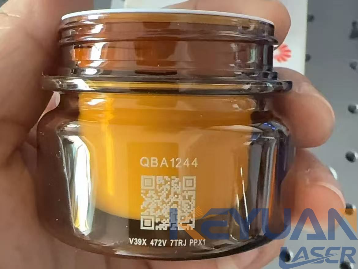 Practical Guide: UV Laser Marking for Cosmetic Plastic Bottle QR Code Printing(Image2)