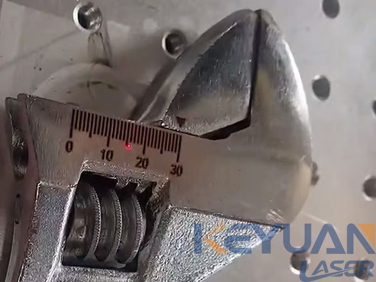 MOPA Laser Marking for Tool Serial Number Permanent Identification